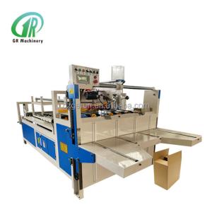 China Mass Production Corrugated Carton Folder Gluer Machine Professional For Carton Boxes wholesale