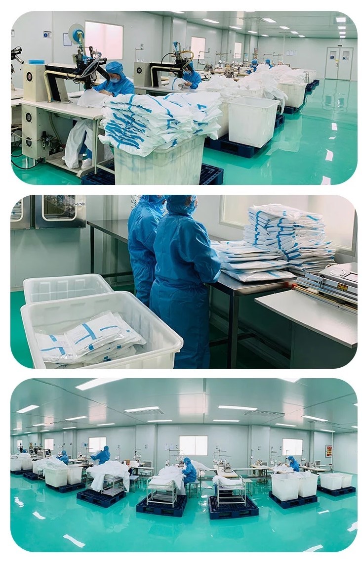 medical isolation protective clothing non-woven security safety clothing
