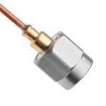 SR047 Semi Rigid RF Coaxial Connectors VITA 67 SMPM Straight Plug To SMA Male