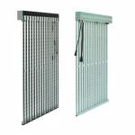 See Through Outdoor LED Grille Screen Full Color High Bright 6500cd/sqm