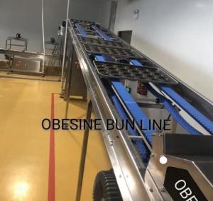 China Burger bun machines Bun slicer , OBESINE full automatic Hamburger Bun Production Line,Automatic bread production lines wholesale