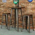 European MDF Wooden Table And Chair Anti Corrosion Insect Prevention