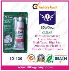 China Waterproof Clear Non-Toxic RTV Silicone Sealant For Glass / Metal / Fabric wholesale