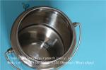 10 litre stainless steel milking pail, goat milking bucket with handle ,