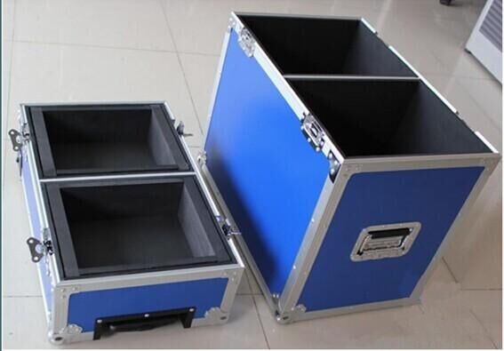 Black color Portable Mixer Cases / Aluminum Tool Cases / Keyboard Flight Case