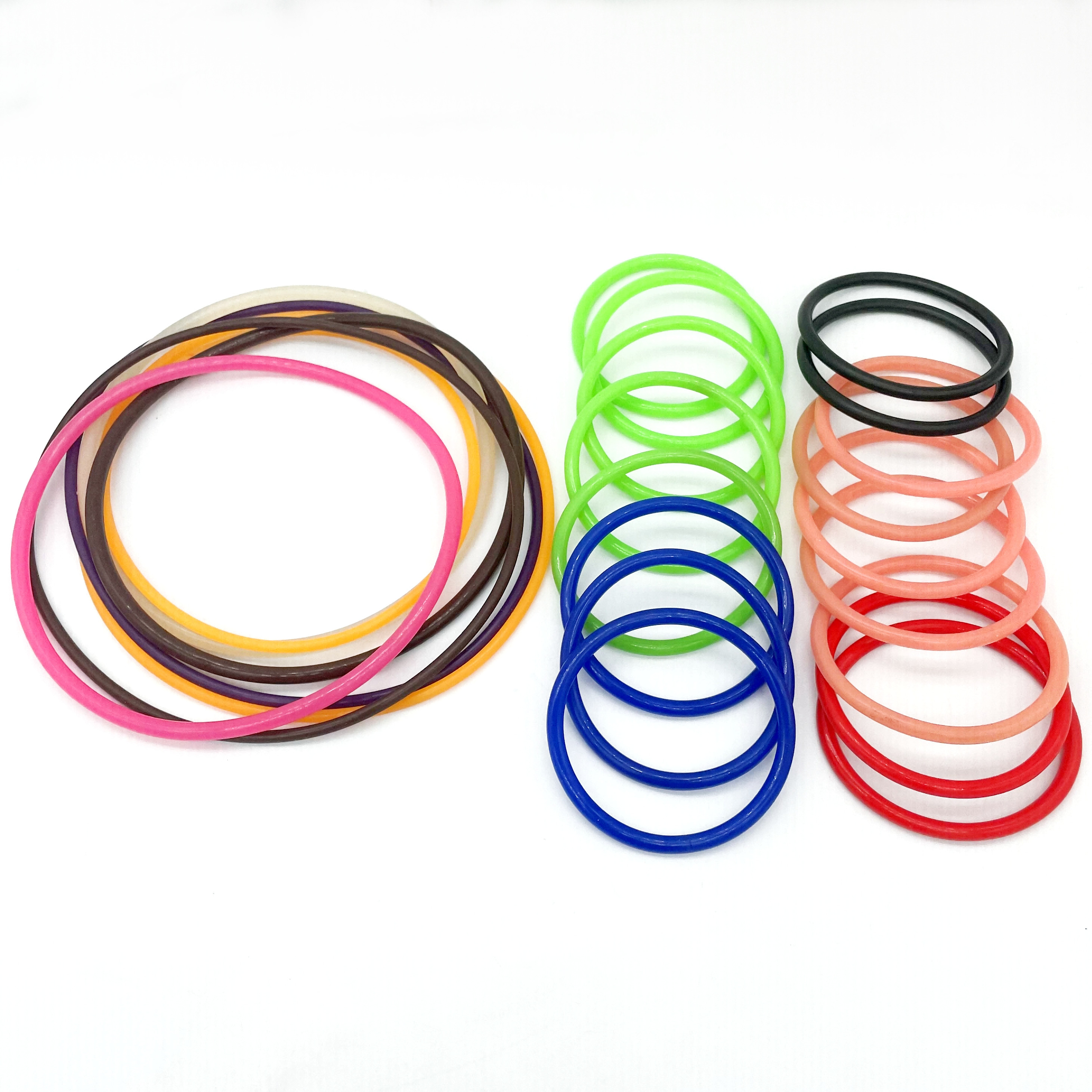 Flexible Rubber Seals Red Colored Silicone Rubber Gasket Making Machine