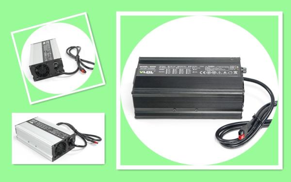 48V 10A Lithium Ion Battery Charger For E - Motorcycles CC CV Fast Charging PFC