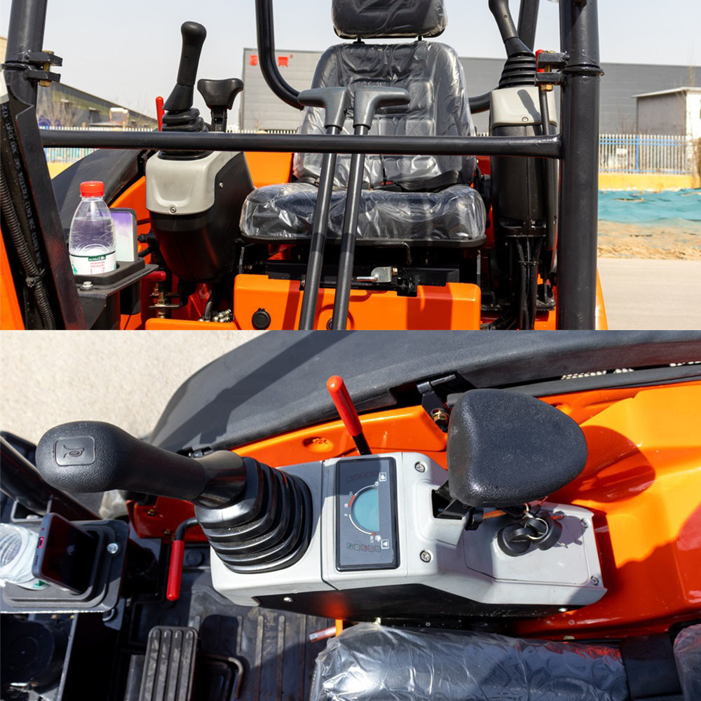2500kg Hightop Micro Mini Digger Retractable Shoes Compact Mini Excavator