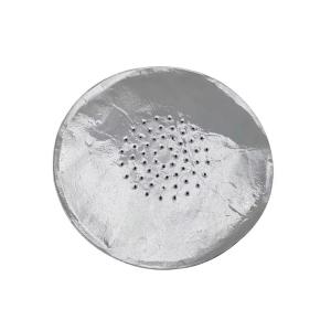 China Customized Logo Silver Hookah Shisha Aluminum Foil 12*12cm Round Sheet With Holes wholesale