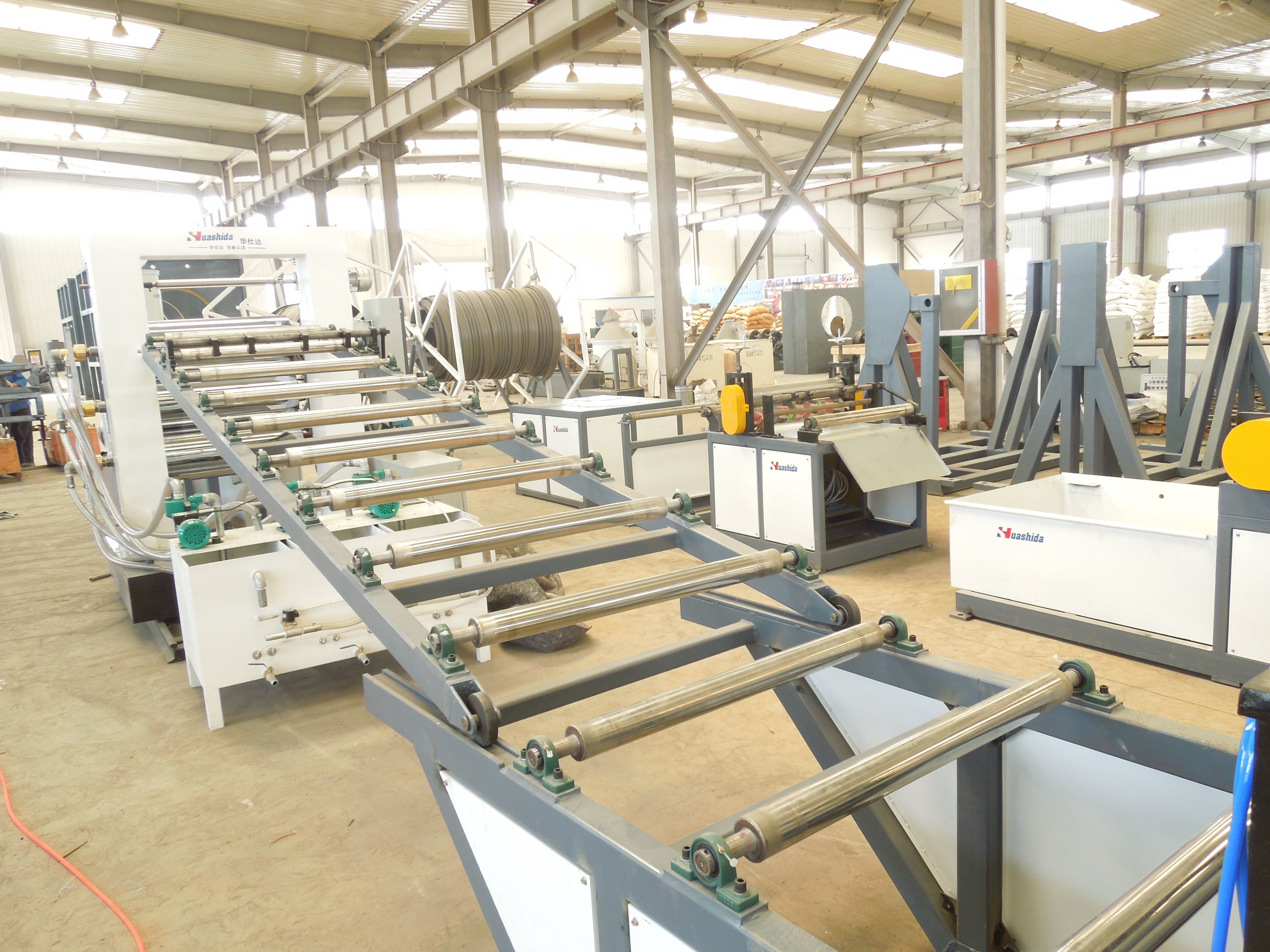 Polyethylene Sheet Extrusion Production Line PE Plastic Sheet Manufacturing Machine
