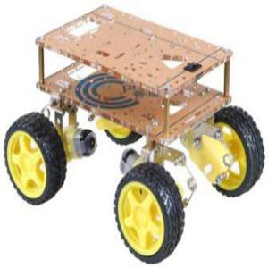 China 400mAh 4WD Robot Car Chassis With DC Motor wholesale