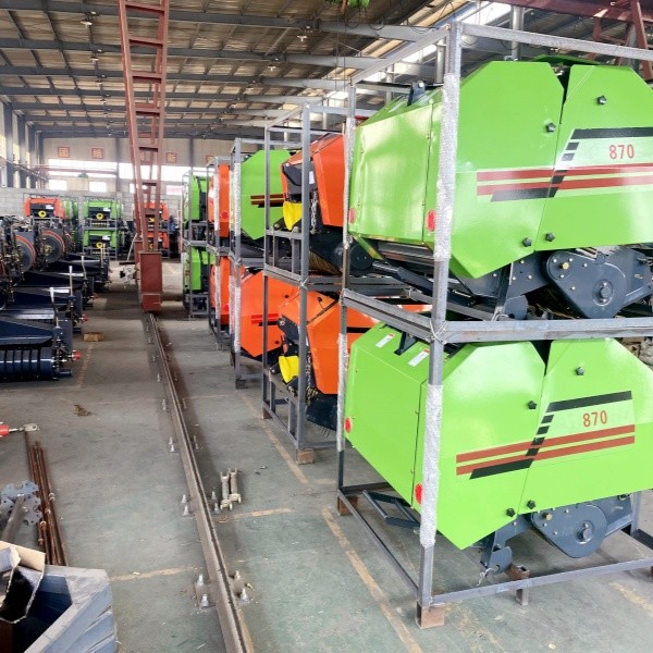 Agricultural Baler Farm Agriculture Equipment 9YQ-0.8A Pickup Type Round Bundle Baler