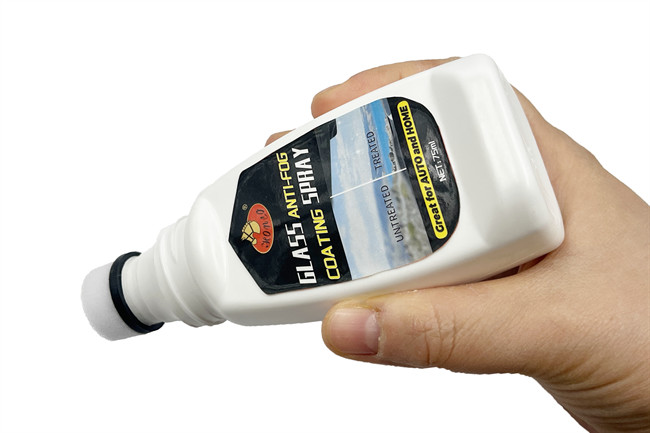 Anti-Fog Spray with Sponge Head Applicator No additional tools Car Defogger Glass Cleaner spray Luquid Agent