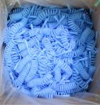Non - Toxic Spiral Silicone Rubber Heat Shrink Tubing 4.8mm ID Transparent