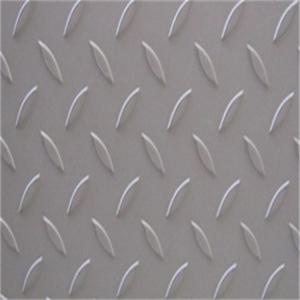 China Industrial Checkered Plate Stainless Steel , 1mm Thick Stainless Steel Sheet 430 Material wholesale