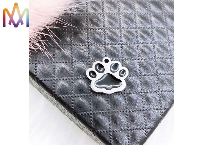 14x16mm SS Handcrafts Cat Pad Personalized Pet Charms