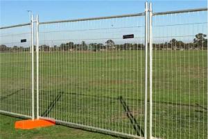 China Hot Dip Galvanized Portable Security Fence Construction Security Fencing wholesale
