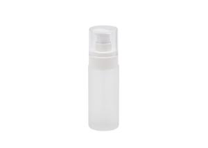 China Glass Cosmetic 100ml Makeup Lotion Bottle Empty Frosted Spraying Coating wholesale