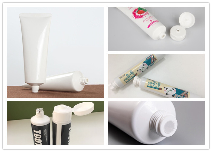Laminated Plastic Tube Head Enclosed For 35mm Round Tube Body Lotion