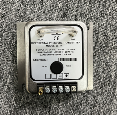 Dwyer 607-9 Differential Pressure Transmitter 0-25" w.c. ±0.5% Accuracy
