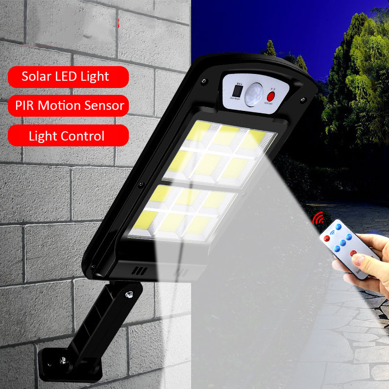High Bright 500LM 3000mAH Led Solar Powered Street Lamp IP65