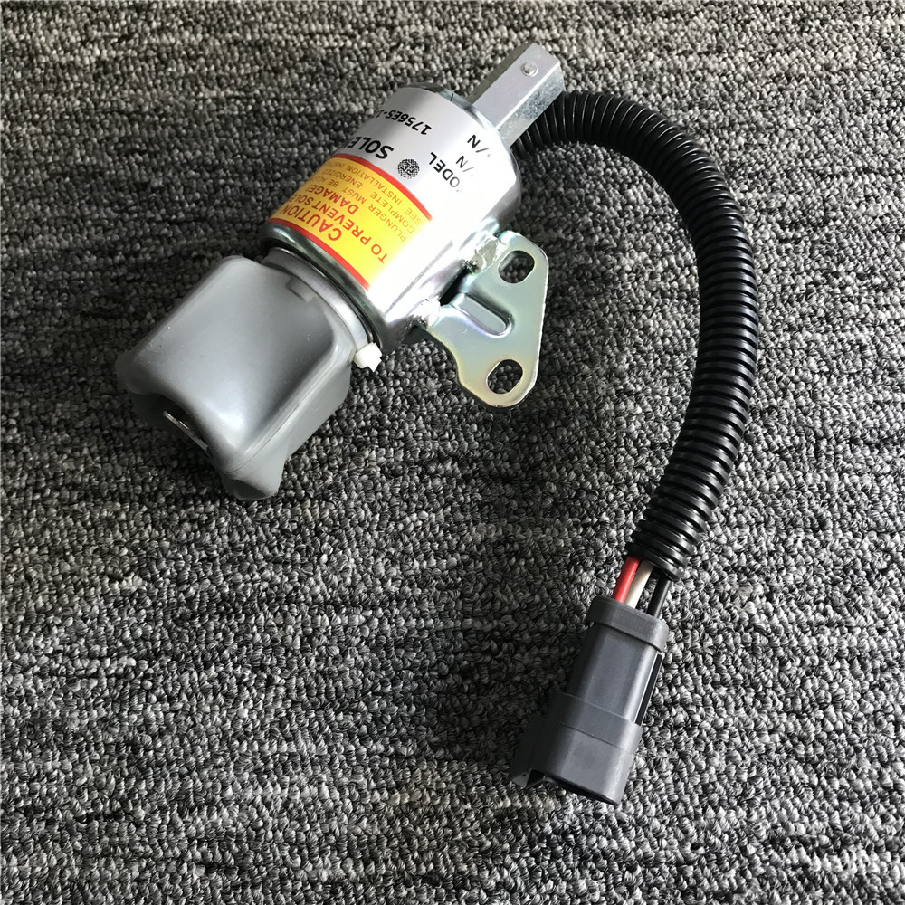 1756ES-12SUC11B1S5 Suitable For Komatsu PC18 Excavator Flameout Switch Solenoid Valve Flameout Controller