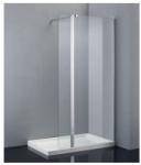 8mm Tempered Glass Seamless Single Sliding Glass Shower Doors OEM