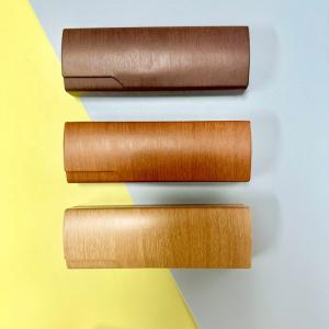 China Luxury Fashion Handmade Leather Glasses Case Colorful Shockproof wholesale