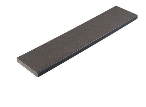 Wood Plastic Composite Exterior Fence Panel Wall For Building Engineering WPC Inside Board 71x21mm Gray Plank