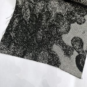China Textured Cotton Polyester Denim Jacquard Fabric For Jackets 10OZ 150cm wholesale