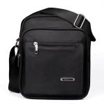 Solid Mens Canvas Shoulder Bags Buckle Casual Portable Multi Pocket Crossbody