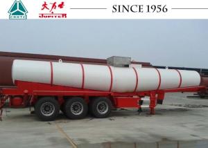 China Sulphuric Chemical Tanker Trailer , 21000 Liters Stainless Steel Chemical Tankers wholesale