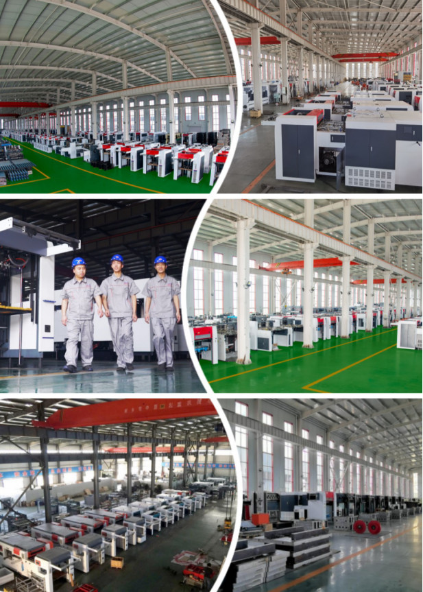 Double Unit Automatic Hot Foil Stamping Machine Hot Embossing And Die-Cutting And Stripping For Packing Paper And Puzzle