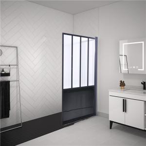 China Explosion Proof Tempered Glass Shower Door Free Standing Pivot Shower Glass wholesale