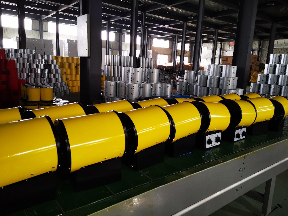 220V 50Hz Industrial Electric Fan Heaters , Small Industrial Fan Heaters