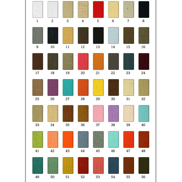 Soft Plain Dyed Blend Woven 30% Linen 70% Cotton Fabric for Garment Dress Cloth Home Textile