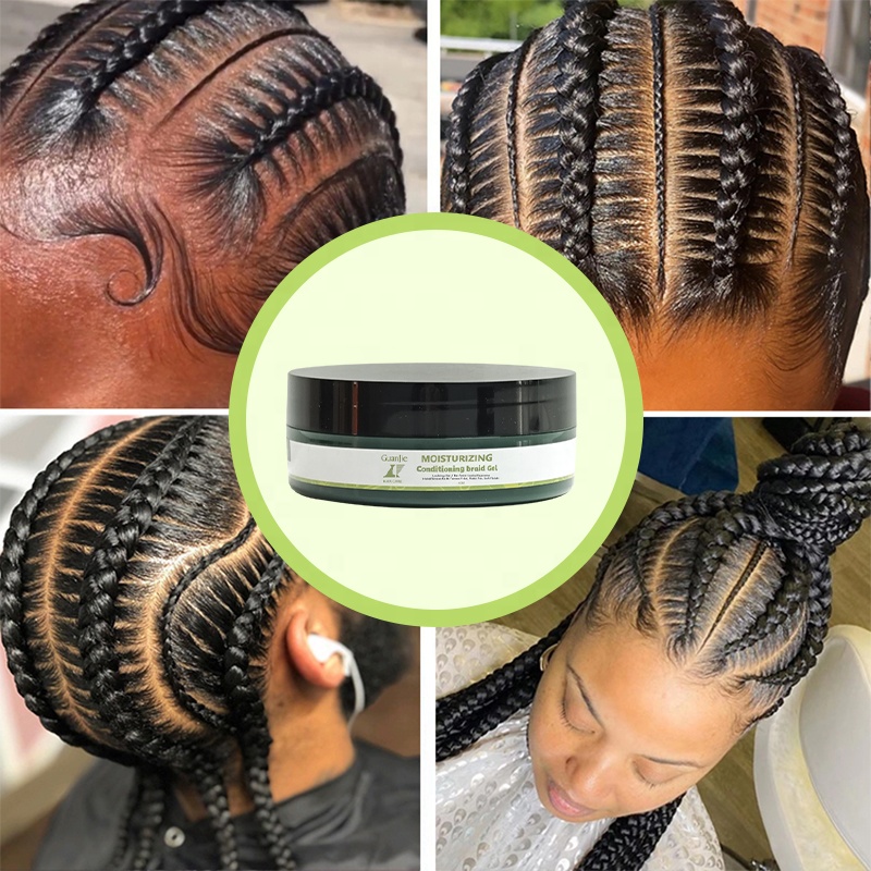 Curly Hair Extra Hold Braid Hair Gel Twisting Smooth Edges Styling Effect Shine/Gloss