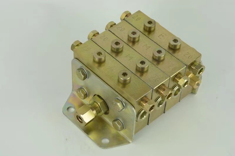 JPQ1(2) Chip progressive distribution valve Pressurized grease separator