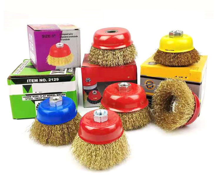 Parallel Stainless Steel Wire Wheel Grinding Brush Angle Grinder Root Carving Deburring Metal Derusting Flat Wire Brush