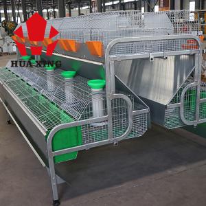 China European Type Large Scale Industrial Meat Rabbit Farm Cage Manufacturer/Commercial Rabbit Breeding Cage wholesale