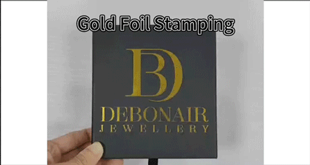 Jewelry Paper Drawer Packaging Box Black Slide Out Box Packaging Boxes Custom Logo