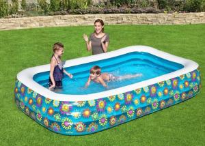 China Three Rings Inflatable Family Swimming Pool For Home Backyard wholesale