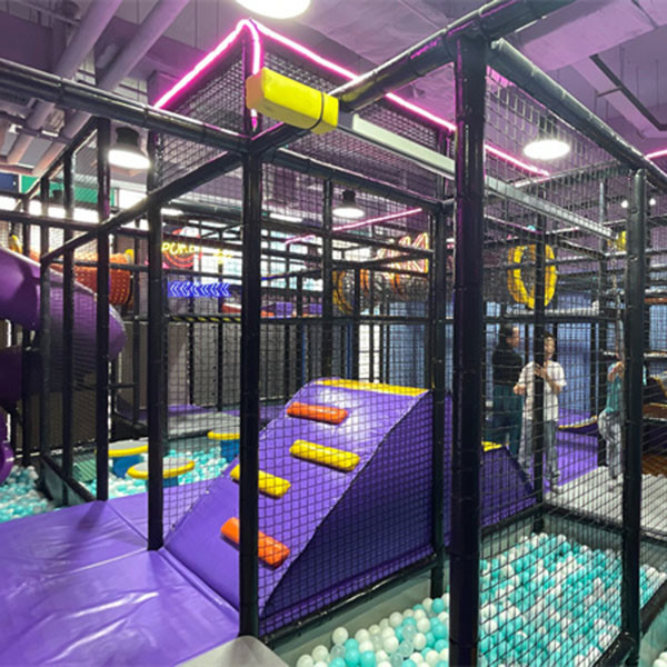 Custom Adventure Park Junior Ninja Course Indoor Playground Equipment