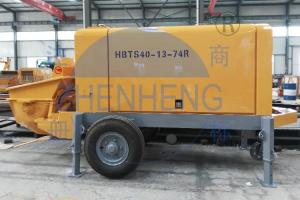 China Low Fuel Consumption Cement Mixer Pump Building Equipment Trailer Mounted wholesale