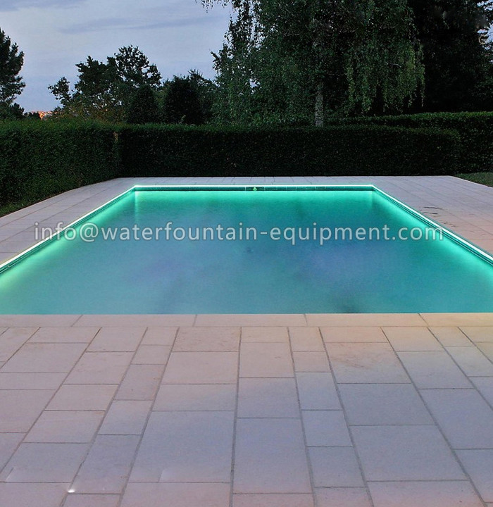 100 M Pool Fiber Optic Underwater Pool Lights POF Side Glow Clear Color