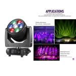 7*40W Dye Lamps B EYE LED Moving Head Stage Light For Party Concert Show