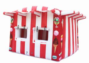 China Digital Printing Outdoor Inflatable Tent House Airtight Inflatable Ice Cream Shop Tent wholesale