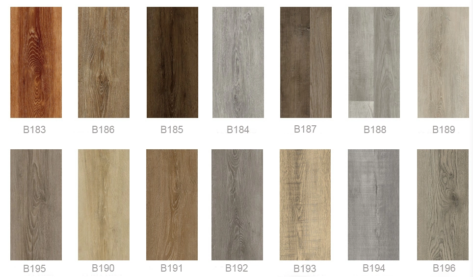4.0-8.5mm Thickness Stone Polymer Composite Vinyl Flooring for Interior Decoration