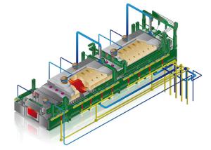 China Construction Domestic 50 Tpd Industrial Glass Furnace wholesale