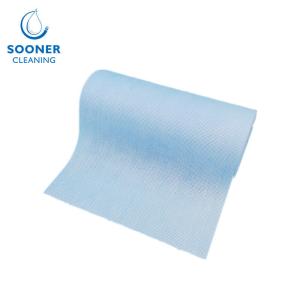 China Spunlace Nonwoven Dyed Household Cleaning Wipes 50gsm wholesale